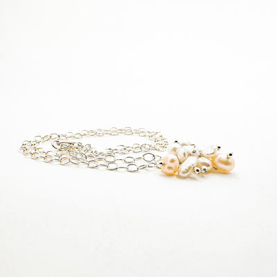 Honeysuckle Pearl Necklace