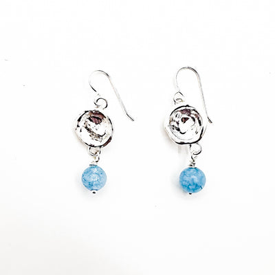 Raindrop Aquamarine Earrings