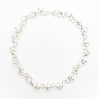 Small Curly Girl Necklace