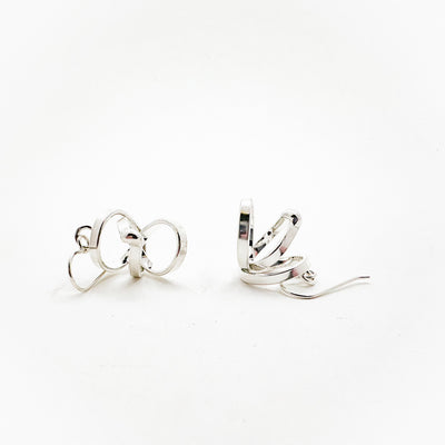 Small Curly Girl Earrings