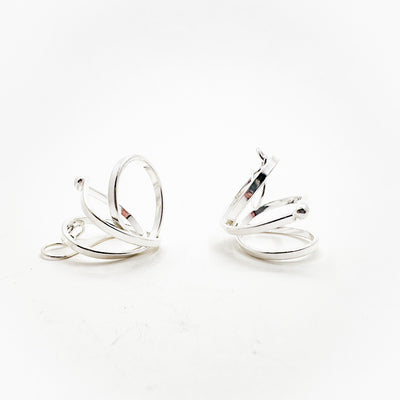 Large Curly Girl Earrings