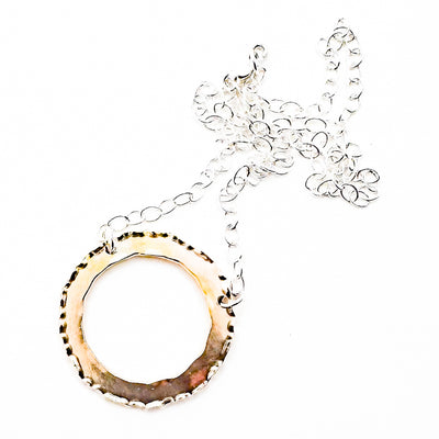 Sterling and 14k Gold Filled Mom's Hammer Maggie-O Necklace