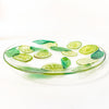 Glass Plate with Lime