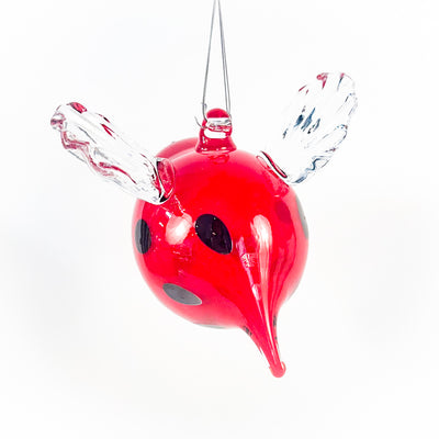 Blown Glass Ladybug