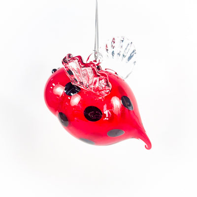 Blown Glass Ladybug