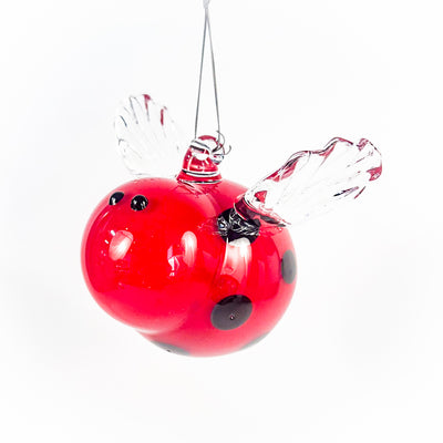 Blown Glass Ladybug