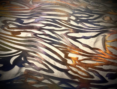 Deco Devore Silk Scarf