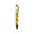 Multi & Yellow Acrylic Gun Metal Click Pen