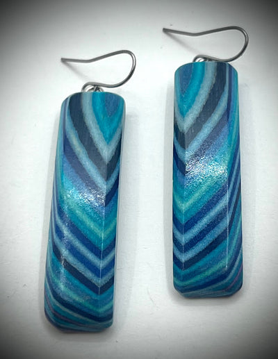 Large Rectangle Earrings