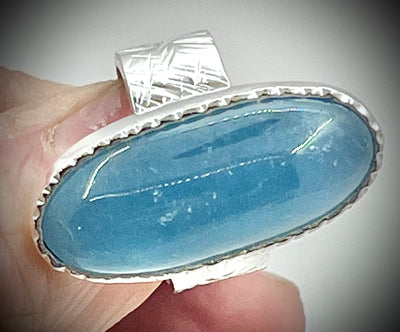 Oval Aquamarine Ring