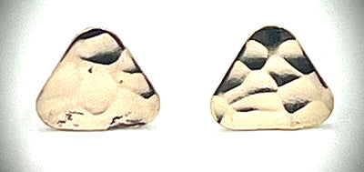 14k Gold Filled Triangle Stud Earrings