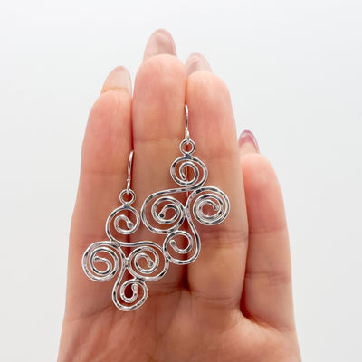 Stella Cross earrings
