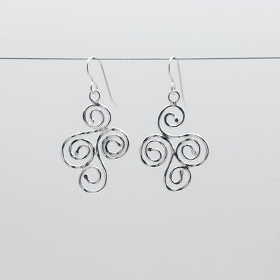 Stella Cross earrings