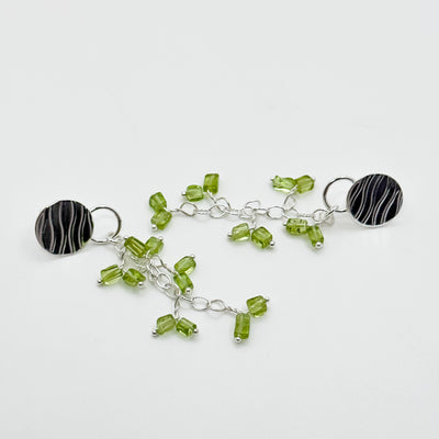 Katie Earrings with peridot