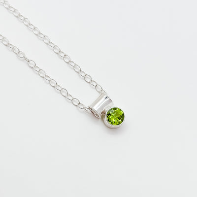 Peridot necklace