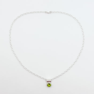 Peridot necklace