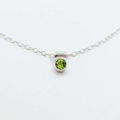 Peridot necklace