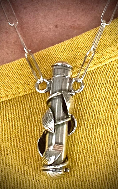 Vined Reliquary Necklace