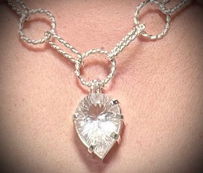 Quartz Pendant Necklace