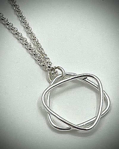 Musician's Star of David necklace