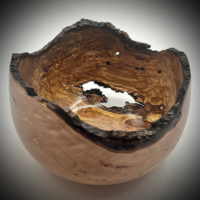 Black Cherry Live Edge Bowl
