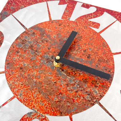 Burly clock in Desert