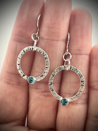 Smoke Ring Dangle Earrings