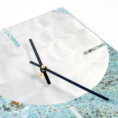 Circle and Square clock in Forest