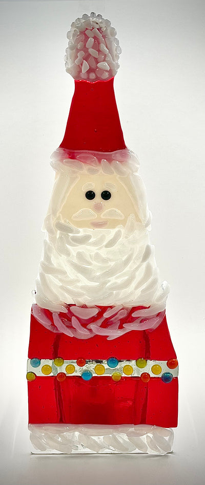 Fused Glass Santa Claus - special order only!