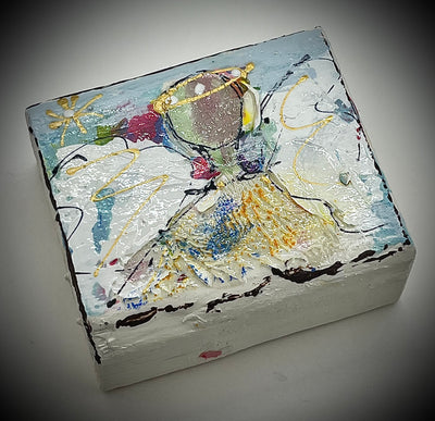Angel Painted Block