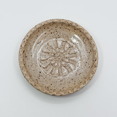 sauce dish in oatmeal