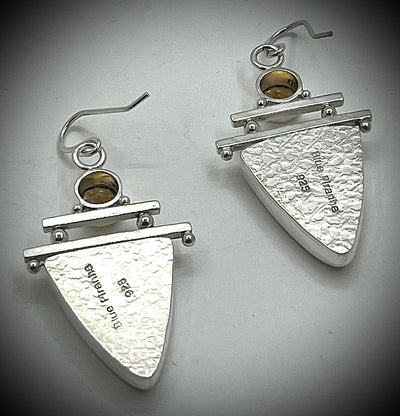 Maligano Jasper and Citrine Earrings