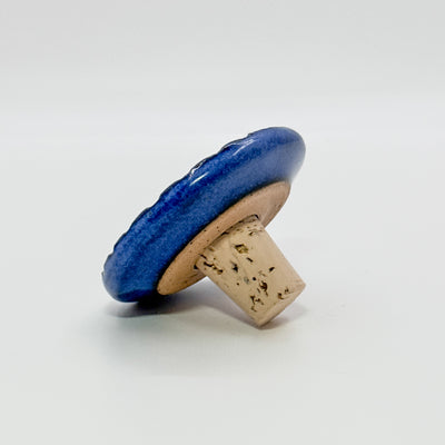 Wine stopper in Quinn blue