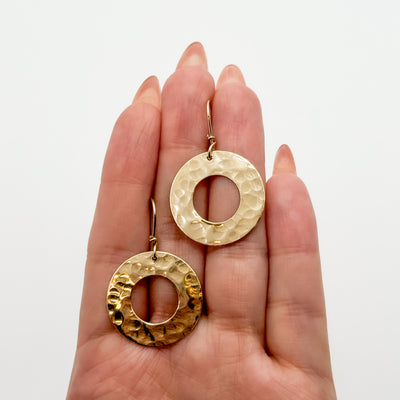 Ball Pein Donut earrings