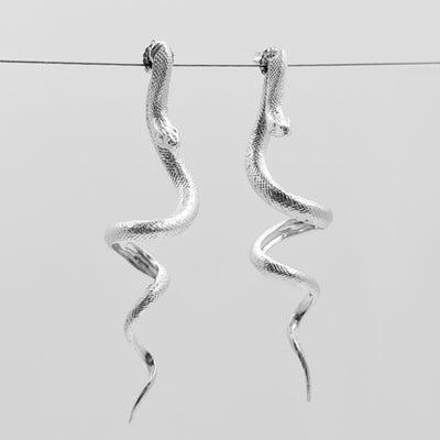Large Serpent Earring