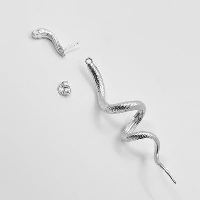 Large Serpent Earring
