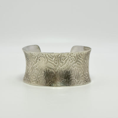 Sterling Silver Patterned cuff