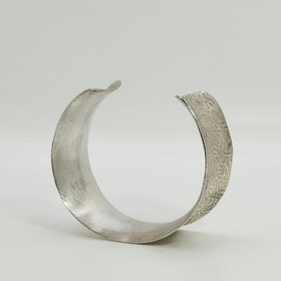 Sterling Silver Patterned cuff