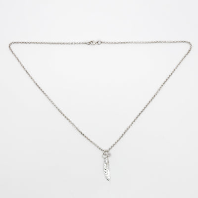 Large pea pod pendant