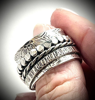 Textured OG Twiddle Ring