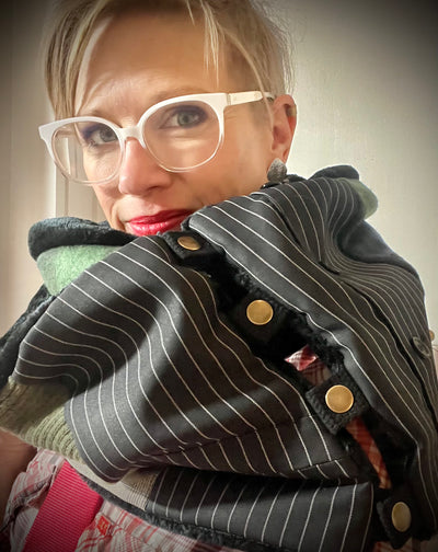 Found Fabric Traveler Scarf