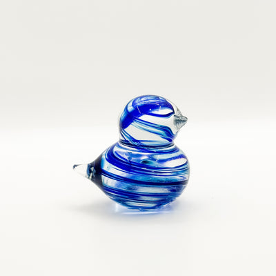 Glass Chicks in blue