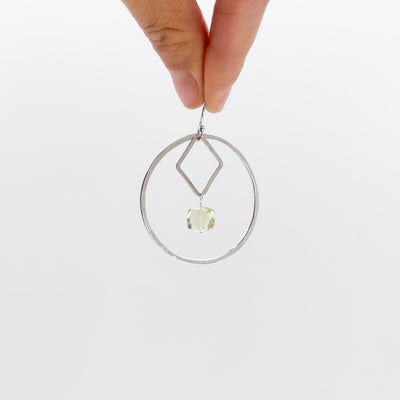 Shooting Stars with Lemon Quartz earrings