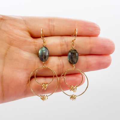 Knots of Love Labradorite