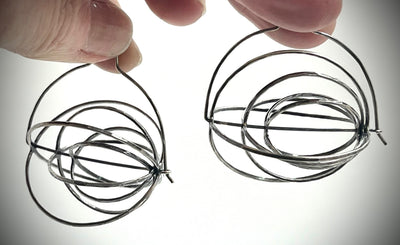 Large Rattle Earrings