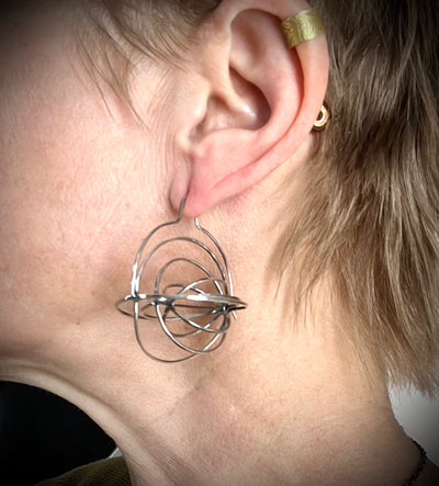 Large Rattle Earrings