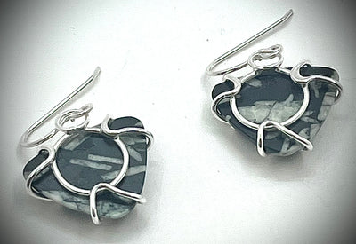 Medium Chinese Calligraphy Earrings