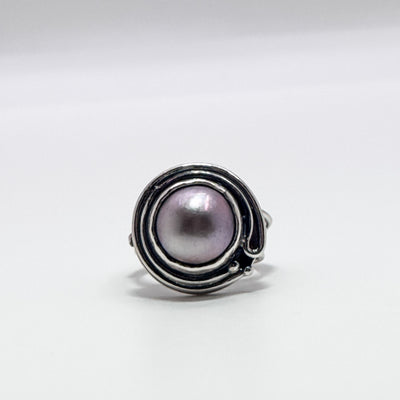 Lavender Rose Mabe pearl Random Theory band