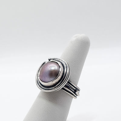 Lavender Rose Mabe pearl Random Theory band