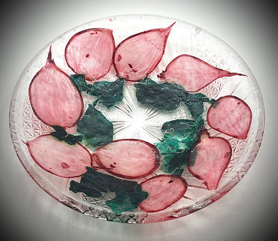 Fused Glass Fruit Dish